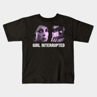 Intricate Mindscape Girl Interrupted S Compelling Tale Kids T-Shirt